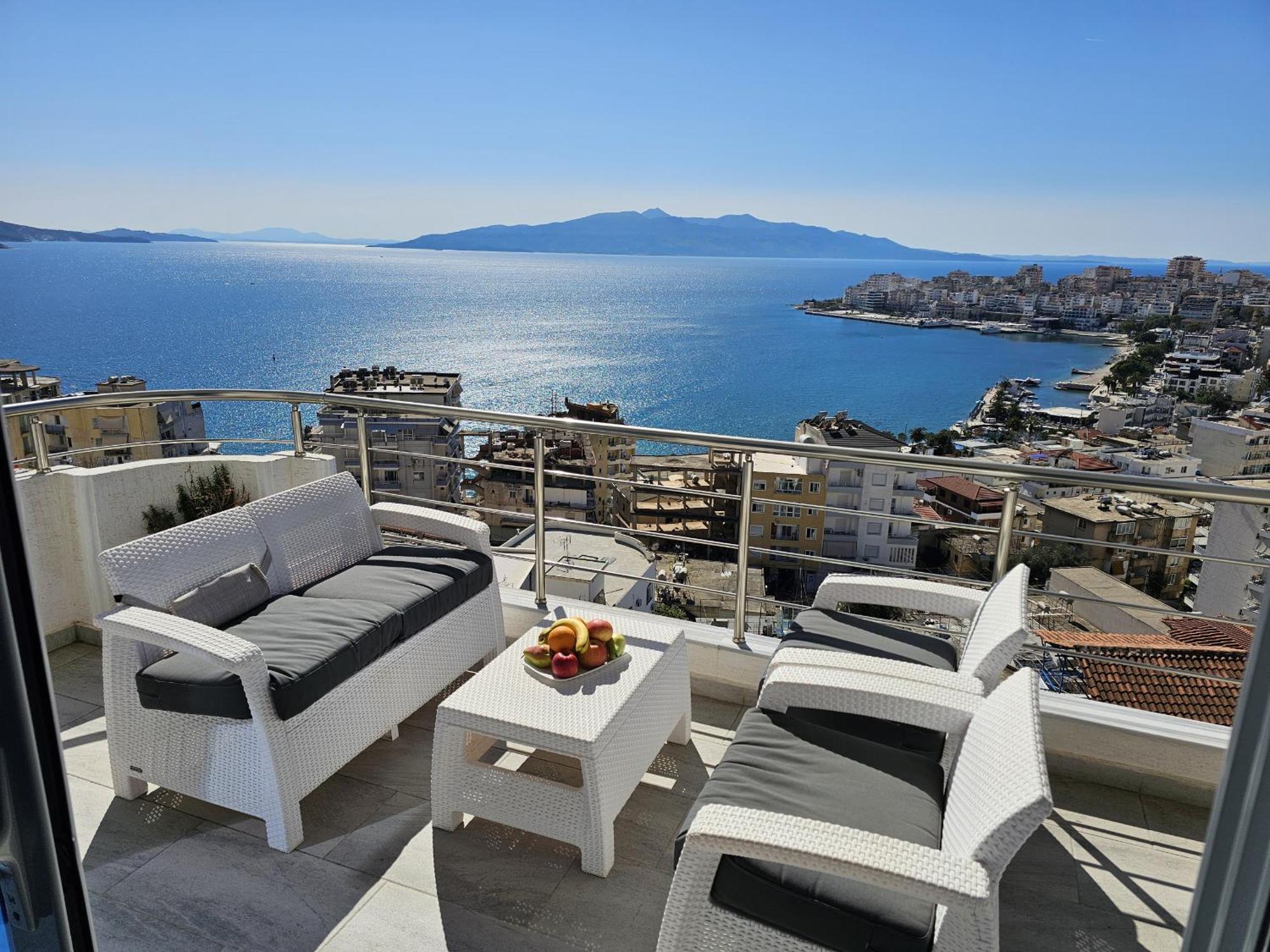 Panorama View Apartments Saranda Dış mekan fotoğraf