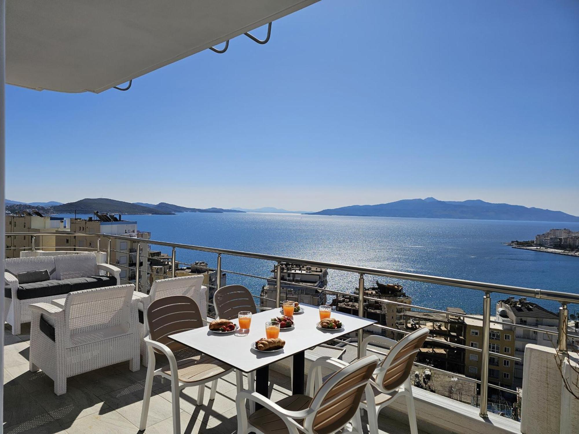 Panorama View Apartments Saranda Dış mekan fotoğraf