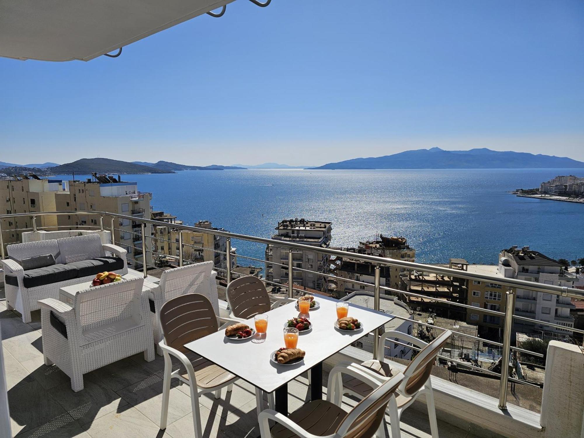 Panorama View Apartments Saranda Dış mekan fotoğraf